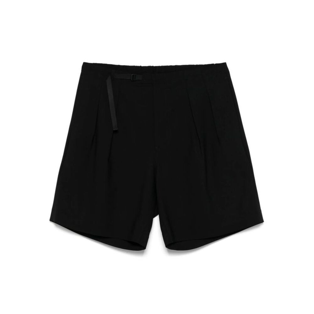 Seven Gauge Black Shorts - Bermuda Shorts Men